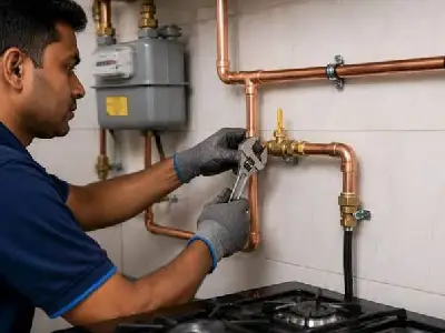 Gas Repair Work 4